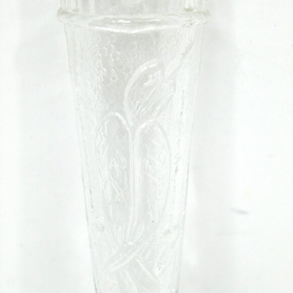 AUTOMOBILE OR CARRIAGE BUD VASE PRESSED GLASS BIRD WALL SCONCE POCKET ANTIQUE - Picture 2 of 6